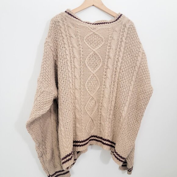 Taylor Swift Holiday Folklore 2020 Cardigan Sweater Beige 3XL/4XL - Picture 5 of 10